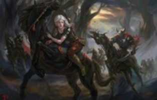 Free download Ciri and The Wild Hunt Fanart free photo or picture to be edited with GIMP online image editor