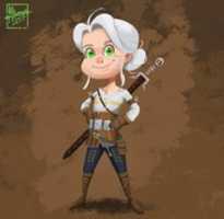 Free download Ciri Fanart free photo or picture to be edited with GIMP online image editor