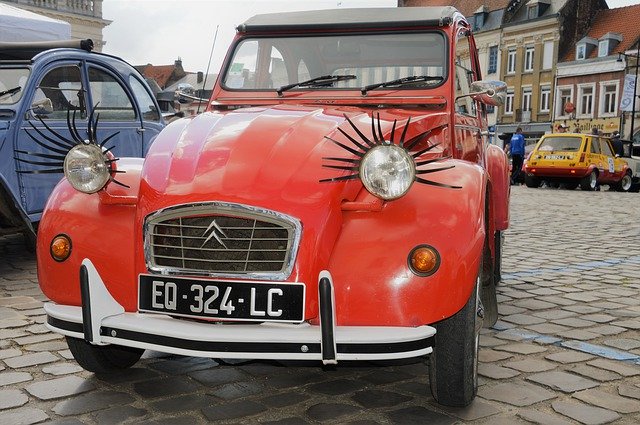 Free download Citroën 2Cv Car -  free photo or picture to be edited with GIMP online image editor