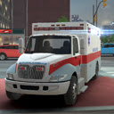 City Ambulance Driving Game  screen for extension Chrome web store in OffiDocs Chromium