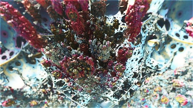 Free download City Fractal 3D -  free illustration to be edited with GIMP free online image editor