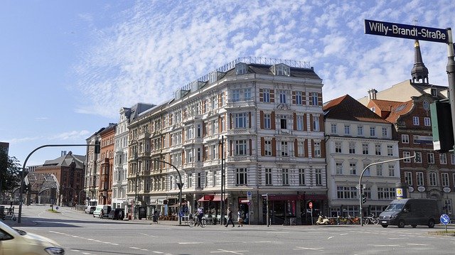 Free download City Hamburg Municipal -  free photo or picture to be edited with GIMP online image editor