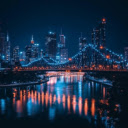 City Lights at Night  screen for extension Chrome web store in OffiDocs Chromium