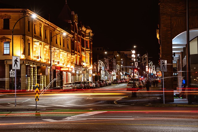 Kostenloser Download von City Night Street Destination Kostenloses Bild, das mit dem kostenlosen Online-Bildeditor GIMP bearbeitet werden kann