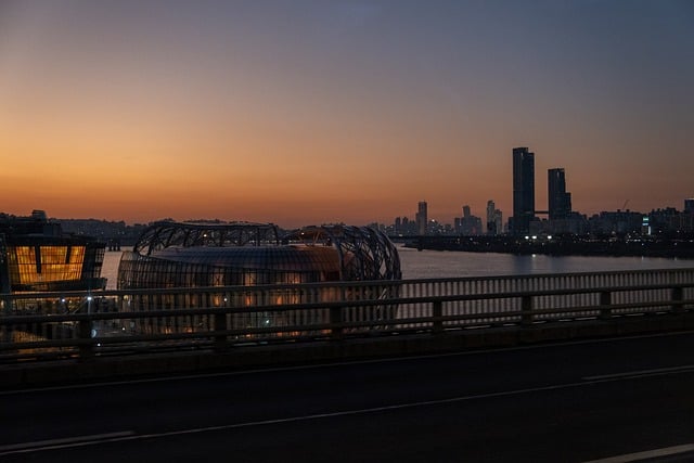 Free download city river han river building free picture to be edited with GIMP free online image editor