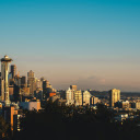 Cityscape of Seattle at Sunset  screen for extension Chrome web store in OffiDocs Chromium