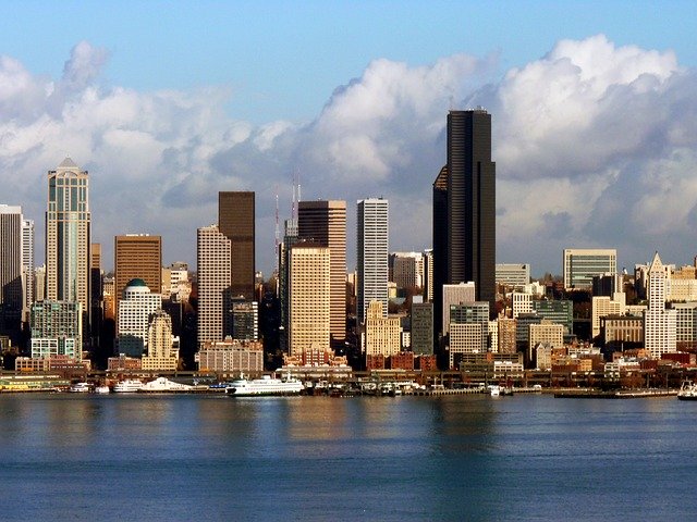 Free download City Seattle Building -  free photo or picture to be edited with GIMP online image editor