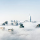 City Skyline in the Fog  screen for extension Chrome web store in OffiDocs Chromium