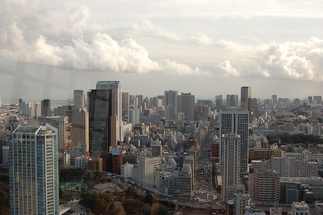 Free download city tokyo japan buildings rooftop free picture to be edited with GIMP free online image editor