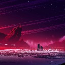City Under a Mystical Red Sky  screen for extension Chrome web store in OffiDocs Chromium