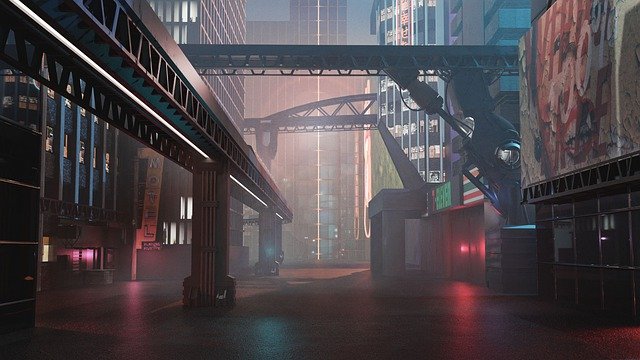 Free download city urban future technology free picture to be edited with GIMP free online image editor