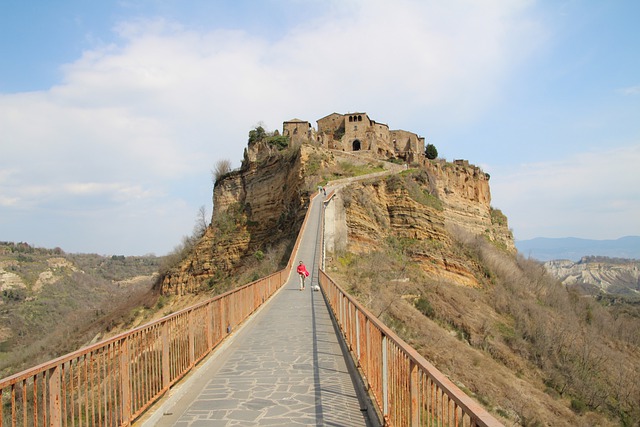 Free download civita di bathroom town bridge free picture to be edited with GIMP free online image editor