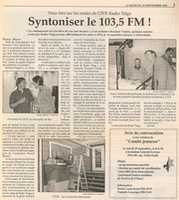 Free download CIVR Syntoniser Le 103,5 FM, Vous etes sur les ondes de CIVR Radio Taiga free photo or picture to be edited with GIMP online image editor