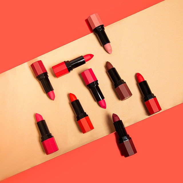 Template Photo Clamy Cosmetics Lipstick -  for OffiDocs