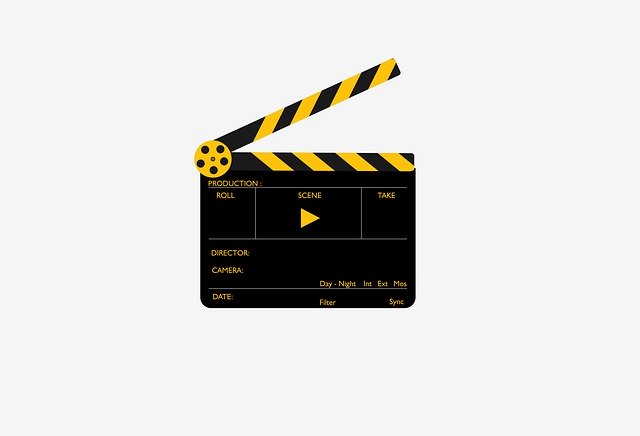 Free download Clapboard Clapper Producer -  free illustration to be edited with GIMP free online image editor