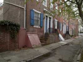 Free download Classic Philadelphia rowhouses in the Pennsylvania city free photo or picture to be edited with GIMP online image editor
