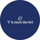 Classic Twitter Bird Extension  screen for extension Chrome web store in OffiDocs Chromium