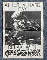 Free download Class War front covers, posters c1983 - 1990 free photo or picture to be edited with GIMP online image editor