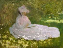 Free download Claude Monet, Springtime free photo or picture to be edited with GIMP online image editor