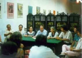 Free download CLAUSURA CURSO CATEDRA FLAMENCOLOGIA-AGOSTO 1987 free photo or picture to be edited with GIMP online image editor