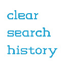 Clear Search History  screen for extension Chrome web store in OffiDocs Chromium