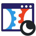 Clickfunnels 2.0 dark mode plus  screen for extension Chrome web store in OffiDocs Chromium