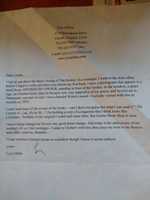 Free download (CLICK ON PIC TO  View Clearly) Letter to Louisa Solano from Lyn Lifshin concerning the Grolier Poetry Book Shop free photo or picture to be edited with GIMP online image editor