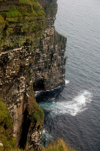 Бесплатно скачать Утес Мохер, побережье Ирландии - бесплатную фотографию или картинку для редактирования с помощью онлайн-редактора изображений GIMP