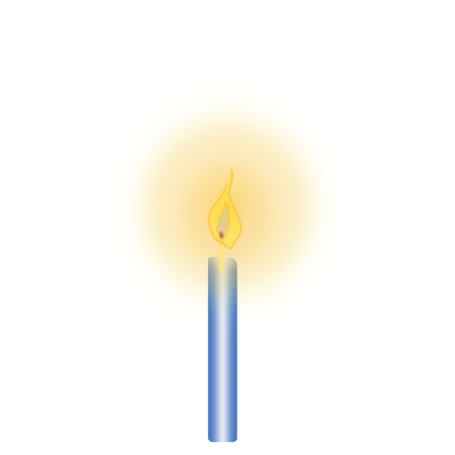 Free download Clipart Flame Candle Birthday Cake -  free illustration to be edited with GIMP free online image editor