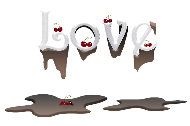 Free download Clipart Love Sundae -  free illustration to be edited with GIMP free online image editor