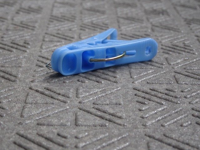 Free download Clip Clothespin Blue -  free photo or picture to be edited with GIMP online image editor