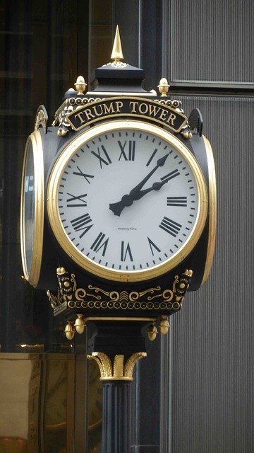 Téléchargement gratuit Horloge New York - photo ou image gratuite à éditer avec l'éditeur d'images en ligne GIMP