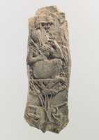 Free download Cloisonne furniture plaque with child Horus seated on a lotus free photo or picture to be edited with GIMP online image editor