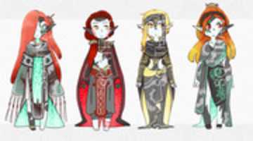 Free download :CLOSED 1/4: Twili Adopt Set 012 free photo or picture to be edited with GIMP online image editor