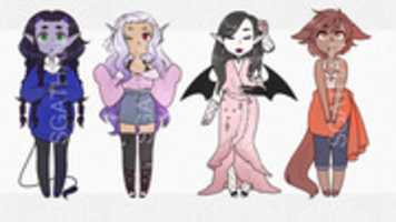 Free download :CLOSED: Modern Ghouls Adopt Set 038 free photo or picture to be edited with GIMP online image editor