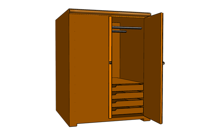 Free download Closet Wardrobe Cupboard -  free illustration to be edited with GIMP free online image editor