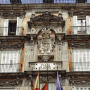 Close up of the Plaza Mayor in Madrid, Spain  screen for extension Chrome web store in OffiDocs Chromium