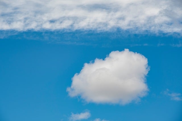 Free download cloud cumulus weather blue time free picture to be edited with GIMP free online image editor