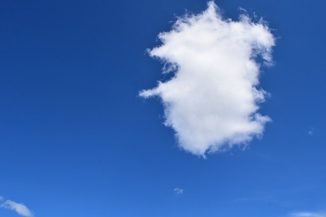 Free download Cloud Monster Blue Sky -  free photo or picture to be edited with GIMP online image editor
