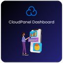 CloudPanel Site Dashboard  screen for extension Chrome web store in OffiDocs Chromium