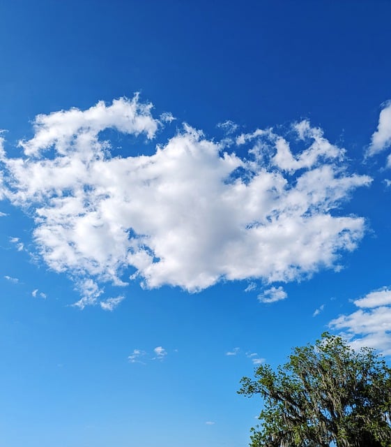 Free download clouds blue sky atmosphere spring free picture to be edited with GIMP free online image editor