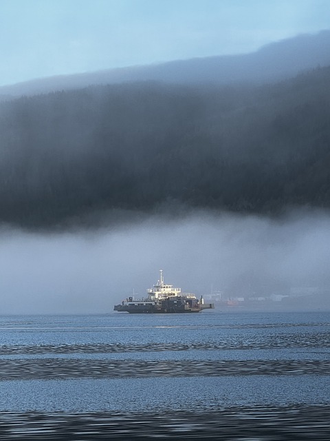 Free download clouds boat sea mist fog mountain free picture to be edited with GIMP free online image editor