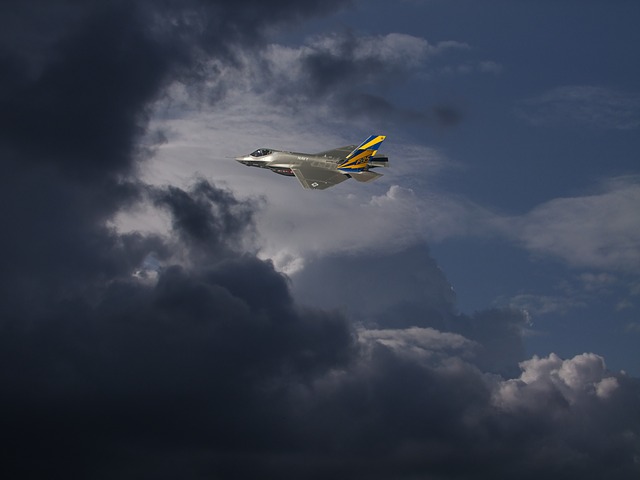 Free download clouds dramatic clouds fighter jet free picture to be edited with GIMP free online image editor