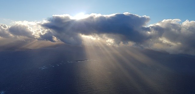 Free download Cloud Sky Ocean -  free photo or picture to be edited with GIMP online image editor