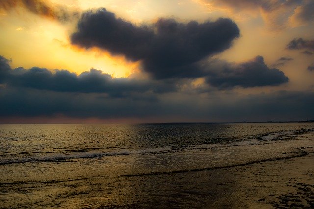 Free download Clouds Nature Seascape -  free free photo or picture to be edited with GIMP online image editor
