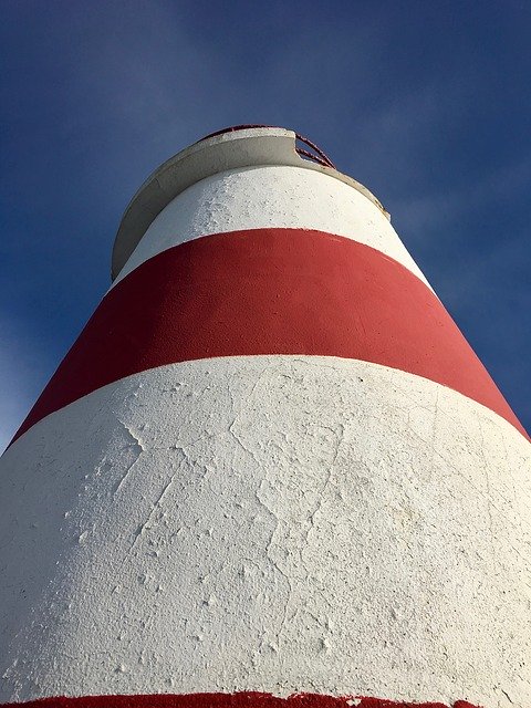 Free download Clouds Sky Lighthouse Low Angle -  free photo or picture to be edited with GIMP online image editor