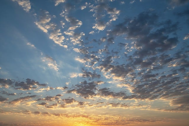 Free download clouds sunrise weather summer sun free picture to be edited with GIMP free online image editor