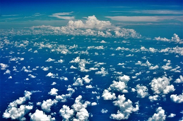Free picture Clouds White Puffy Earth -  to be edited by GIMP free image editor by OffiDocs