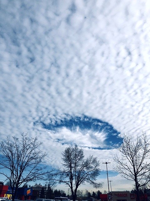 김프 온라인 이미지 편집기로 편집할 수 있는 Cloudy Clouds Eye 무료 사진 템플릿 무료 다운로드