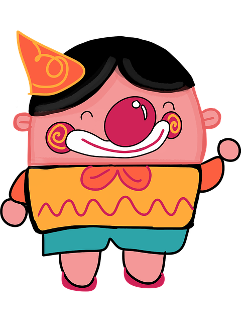 Download gratuito Clown Cartoon Character - illustrazione gratuita da modificare con l'editor di immagini online gratuito di GIMP